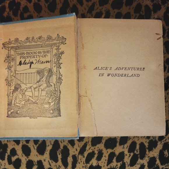 Rare Old Alice's Adventures in Wonderland book by Lewis Carroll - Picture 2 of 8